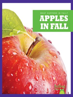 cover image of Apples in Fall